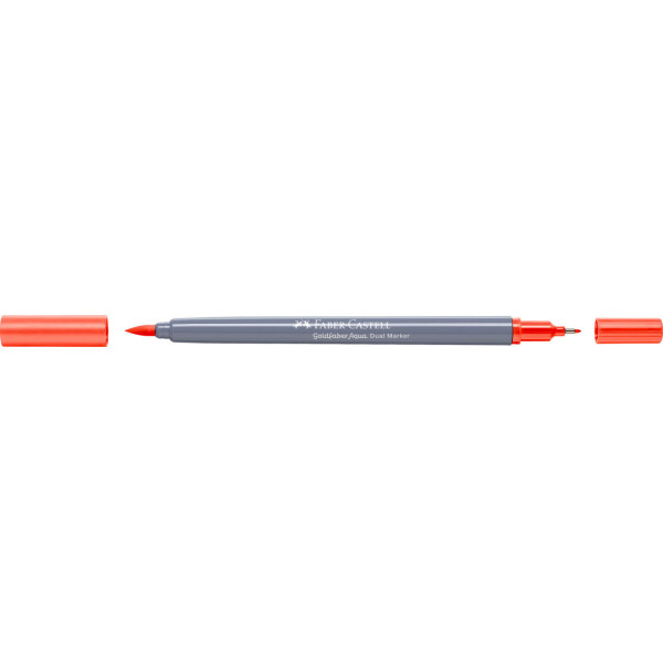 Feutre de coloriage - Faber-Castell - Goldfaber Aqua - Orange cadmium foncé - 115