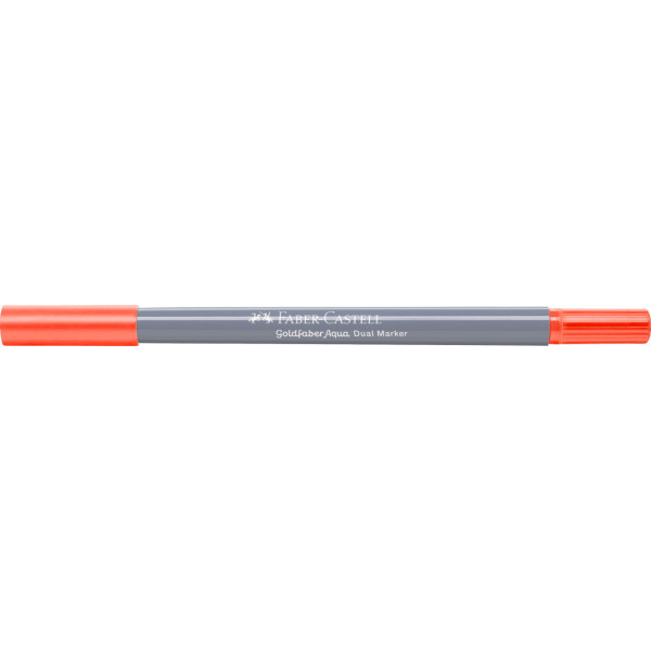 Feutre de coloriage - Faber-Castell - Goldfaber Aqua - Orange cadmium foncé - 115