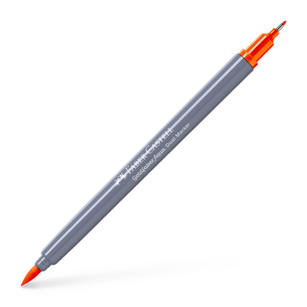 photo-Feutre de coloriage - Faber-Castell - Goldfaber Aqua - Orange glacis - 113