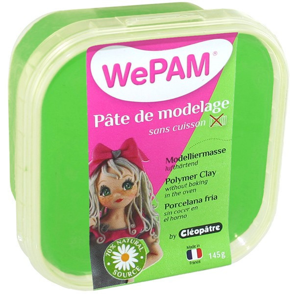 Pâte à modeler - Vert - Cléopâtre - WePAM