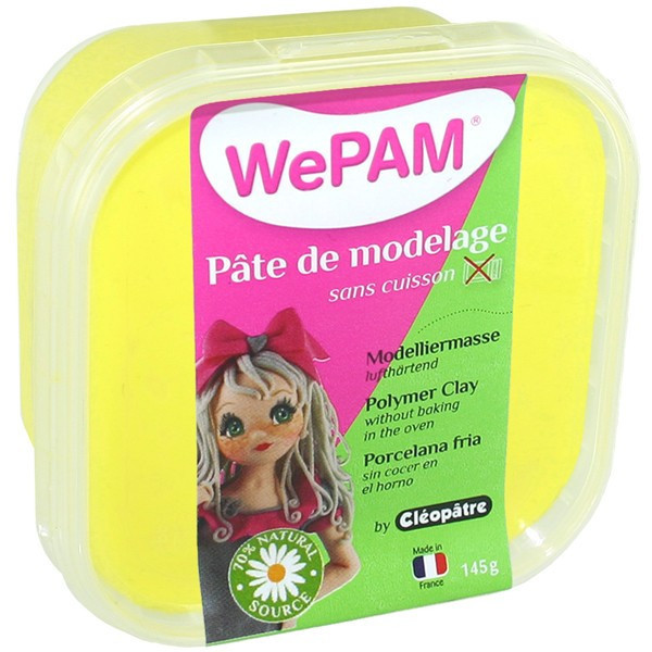 photo-Pâte à modeler - Jaune - Cléopâtre - WePAM
