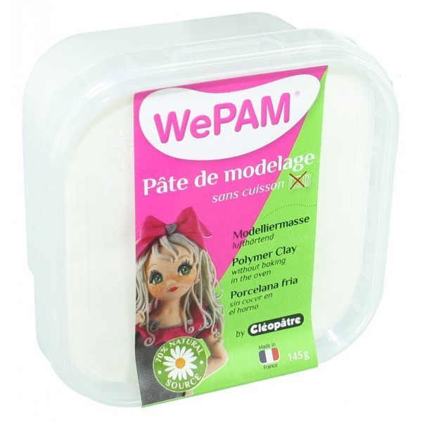 Pâte à modeler - Incolore - A teinter - Cléopâtre - WePAM