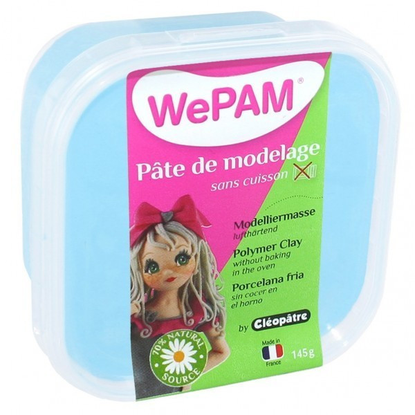 photo-Pâte à modeler - Bleu azur - Cléopâtre - WePAM