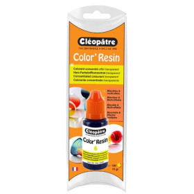 photo-Colorant pour résine d'époxy - Jaune - Cléopâtre - Color'Resin - Tube 15g