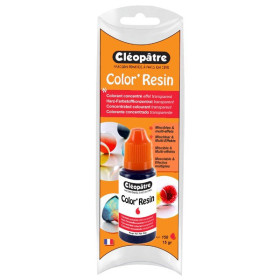 photo-Colorant pour résine d'époxy - Rouge - Cléopâtre - Color'Resin - Tube 15g