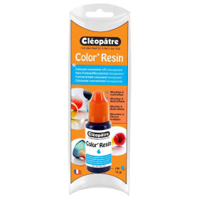 Colorant pour résine d'époxy - Bleu - Cléopâtre - Color'Resin - Tube 15g
