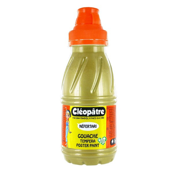 photo-Peinture gouache Néfertari - Bronze métallique - 250 ml - Cléopâtre