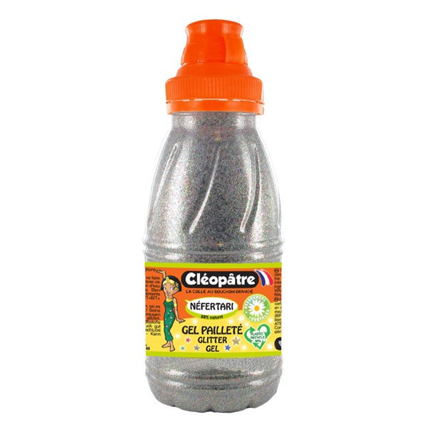 photo-Gel pailleté - Néfertari - Multicouleur - Flacon de 250 ml - Cléopâtre