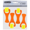 4 rouleaux en mousse - Plusieurs formes - Pour peinture - Enfant - Cléopâtre
