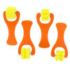 4 rouleaux en mousse - Plusieurs formes - Pour peinture - Enfant - Cléopâtre