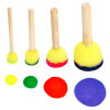 Tampons en mousse - Plusieurs diamètres - Pour peinture - Enfant - Cléopâtre