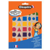 Gommettes - Enfant - Différentes formes et couleurs - Grande taille - Cléopâtre
