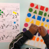 Gommettes - Enfant - Différentes formes et couleurs - Grande taille - Cléopâtre