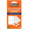 Pastilles adhésives - Double face - Repositionnable - Transparent - Cléopâtre - Cléotops