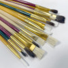 25 pinceaux - Acrylique et gouache - Brosse - Ronds - Plats - Cléopâtre