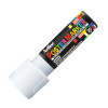 photo-Marqueur - Blanc - Tous supports - Pointe carré 30mm - PosterMarker Tempera