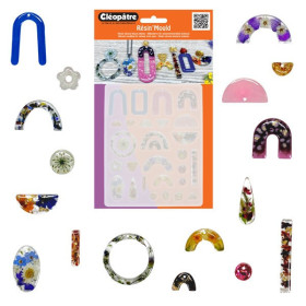 photo-Moule en silicone - Pour créer des bijoux bohème - Cléopâtre - Résin'Mould