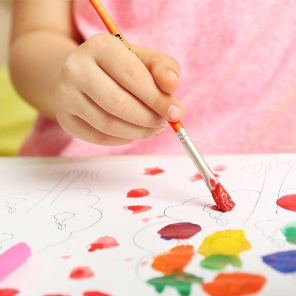 Peinture gouache - Jaune primaire - Pour enfant - Cléopâtre - Ma première gouache