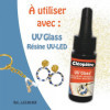 Lampe UV LED - Pour faire durcir la résine - Cléopâtre - UV'Glass - 24W