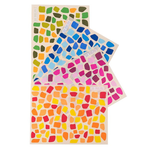 Gommettes - Mosaïques - Couleurs vives - Repositionnable - Cléopâtre