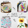 Feutres - Double pointe - Calligraphie - 10 couleurs - ONLINE - Calli.Brush