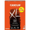 Bloc - Dessin - Croquis - A3 - Spirales - 120 feuilles - 90g - Canson XL