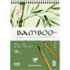 photo-Carnet - Aquarelle - 26 x 36 cm - Spirale - 15 feuilles - Clairefontaine - Bamboo