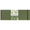 photo-Carnet - Aquarelle - 10,5 x 29,7 cm - Spirale - 20 feuilles - Clairefontaine - Bamboo
