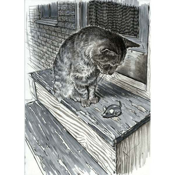 Feutres à dessin - Faber-Castell - Pitt Artist Pen - Noir - Gris - Pochette de 8
