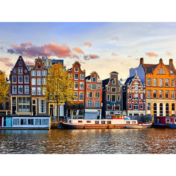 photo-Kit de diamond painting - Ville - Copenhage - Capital d'Europe - 40x30cm