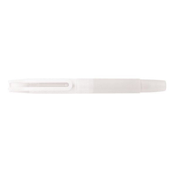 Stylo plume - Rechargeable avec cartouche d'encre - Pointe moyenne - Corps transparent