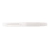 Stylo plume - Rechargeable avec cartouche d'encre - Pointe moyenne - Corps transparent