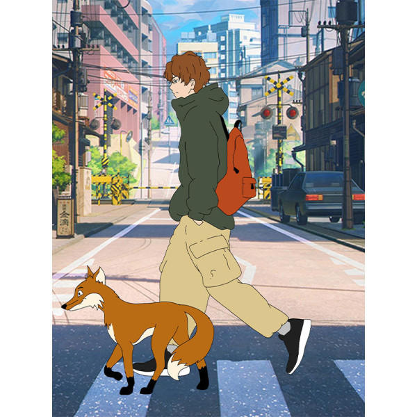 photo-Kit de diamond painting - Manga - 15x20cm