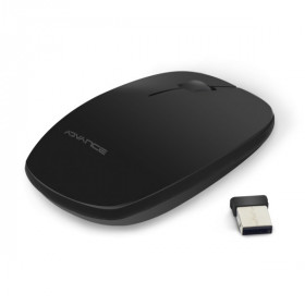Souris Shiny Black Sans Fil Rechargeable | Surdiscount