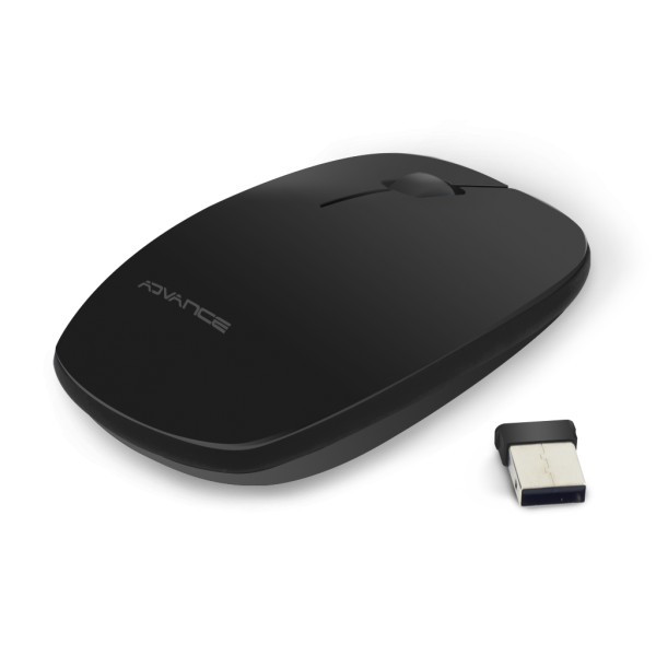 Souris Shiny Black Sans Fil Rechargeable | Surdiscount