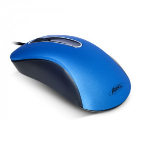 SOURIS SHAPE 3D BLEU
