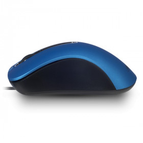 Souris Filaire Advance Shape 3D Bleue | Surdiscount