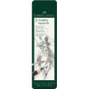 Crayons graphite aquarellable - Etui de 5 crayons - HB - 2B - 4B - 6B - 8B - Faber-Castell