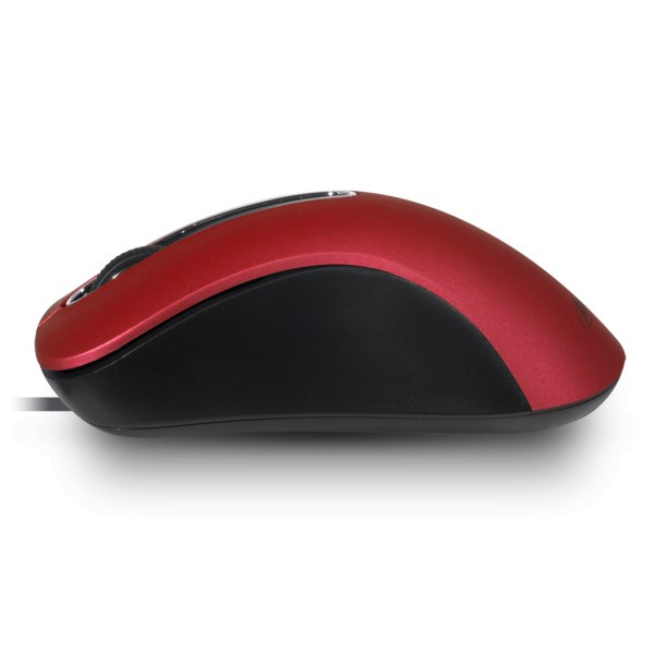 Souris Filaire Advance Shape 3D Rouge | Surdiscount