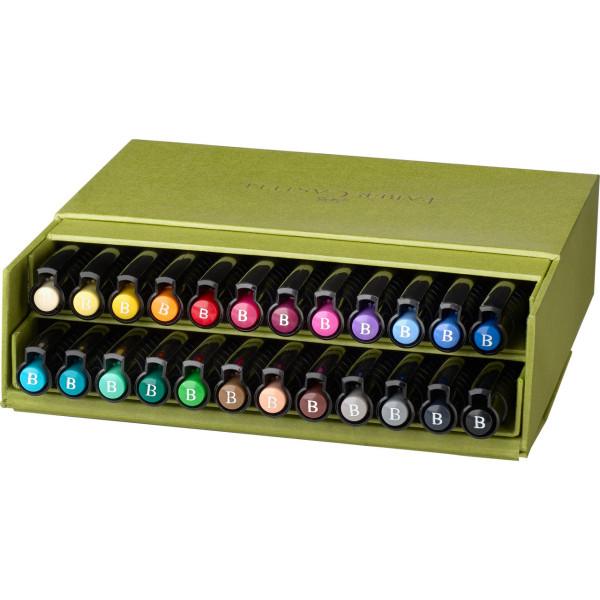 Feutres à dessin - Faber-Castell - Pitt Artist Pen - Brush - Boîte de 24 couleurs