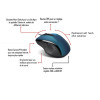 SOURIS SHAPE 6D BL