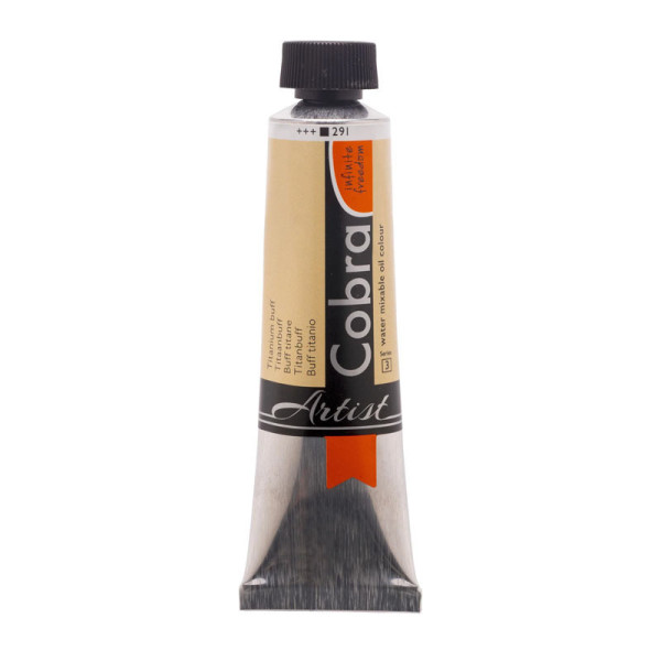 photo-Peinture à l'huile - Cobra - Artist - Buff Titane - 291 - Tube de 40ml