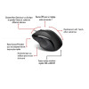 SOURIS SHAPE 6D BK