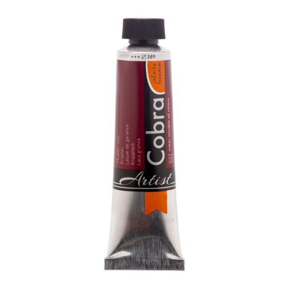 photo-Peinture à l'huile - Cobra - Artist - Laque de Garance - 389 - Tube de 40ml