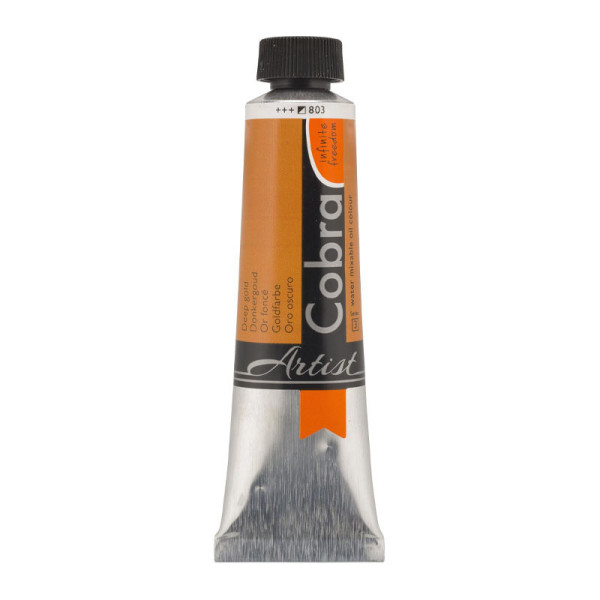 photo-Peinture à l'huile - Cobra - Artist - Or Foncé - 803 - Tube de 40ml