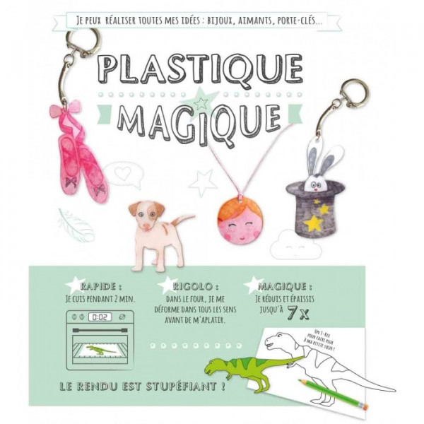 PLASTIQUE MAGIQUE TRANSLUCIDE - 3 FEUILLES - CTOP - 4057