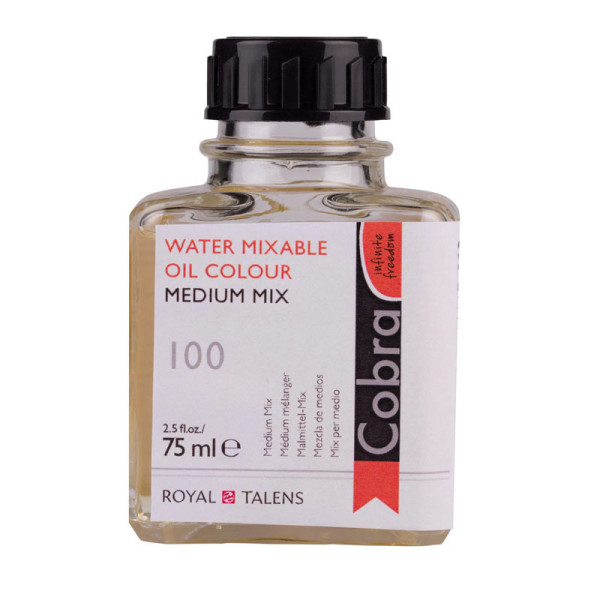 Médium à mélanger - Peinture à l'huile - Cobra - Flacon de 75ml