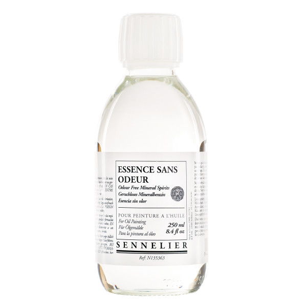 photo-Essence sans odeur - Peinture à l'huile - Sennelier - Flacon de 250ml