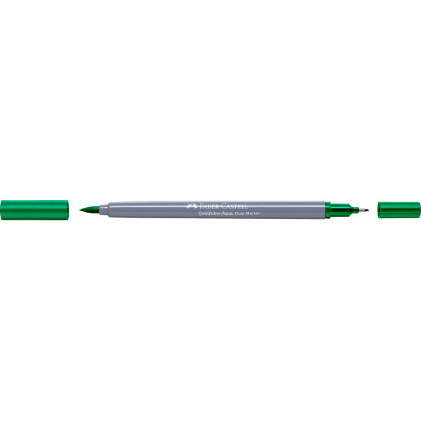 Feutre de coloriage - Faber-Castell - Goldfaber Aqua - Vert émeraude - 163