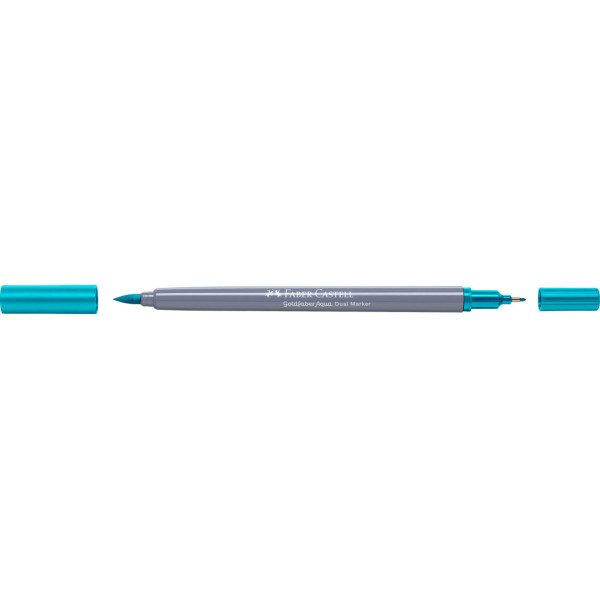 Feutre de coloriage - Faber-Castell - Goldfaber Aqua - Turquoise cobalt clair - 154